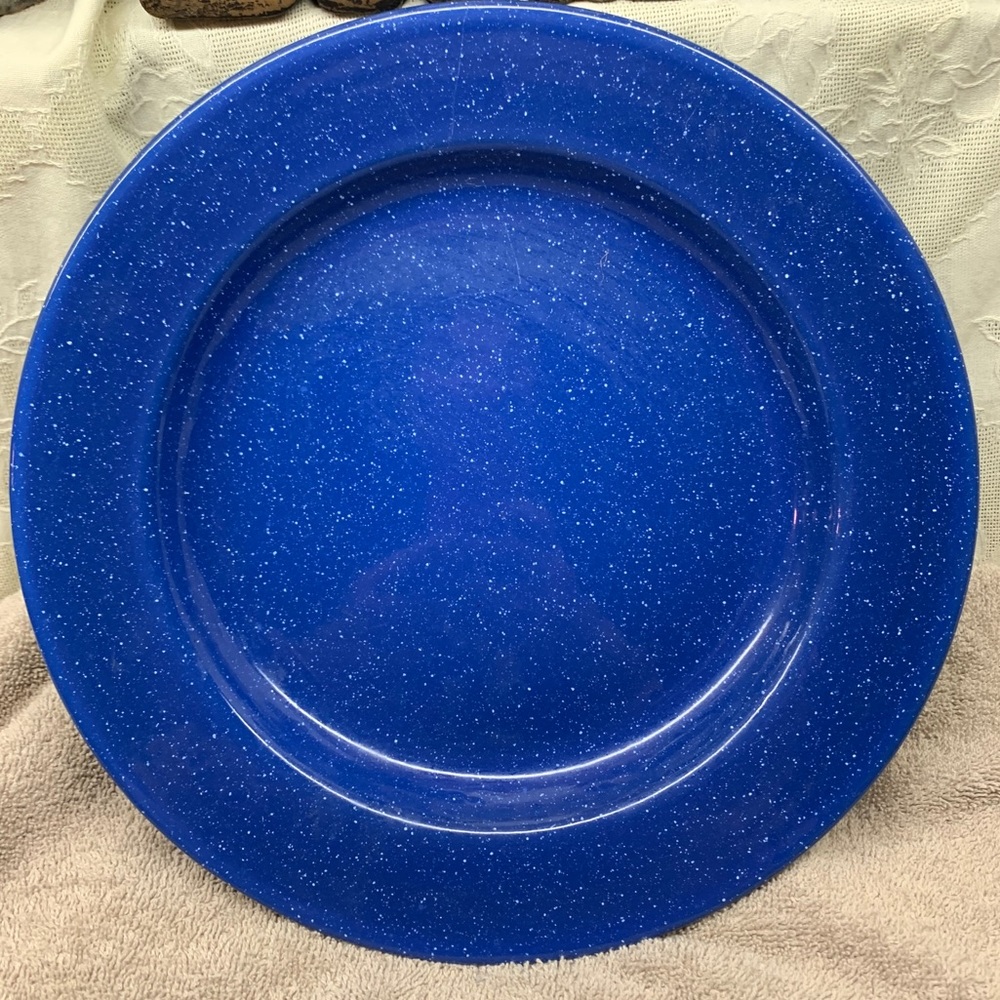 Vtg 3 piece Enamel Dishes Set - Picture 6 of 11
